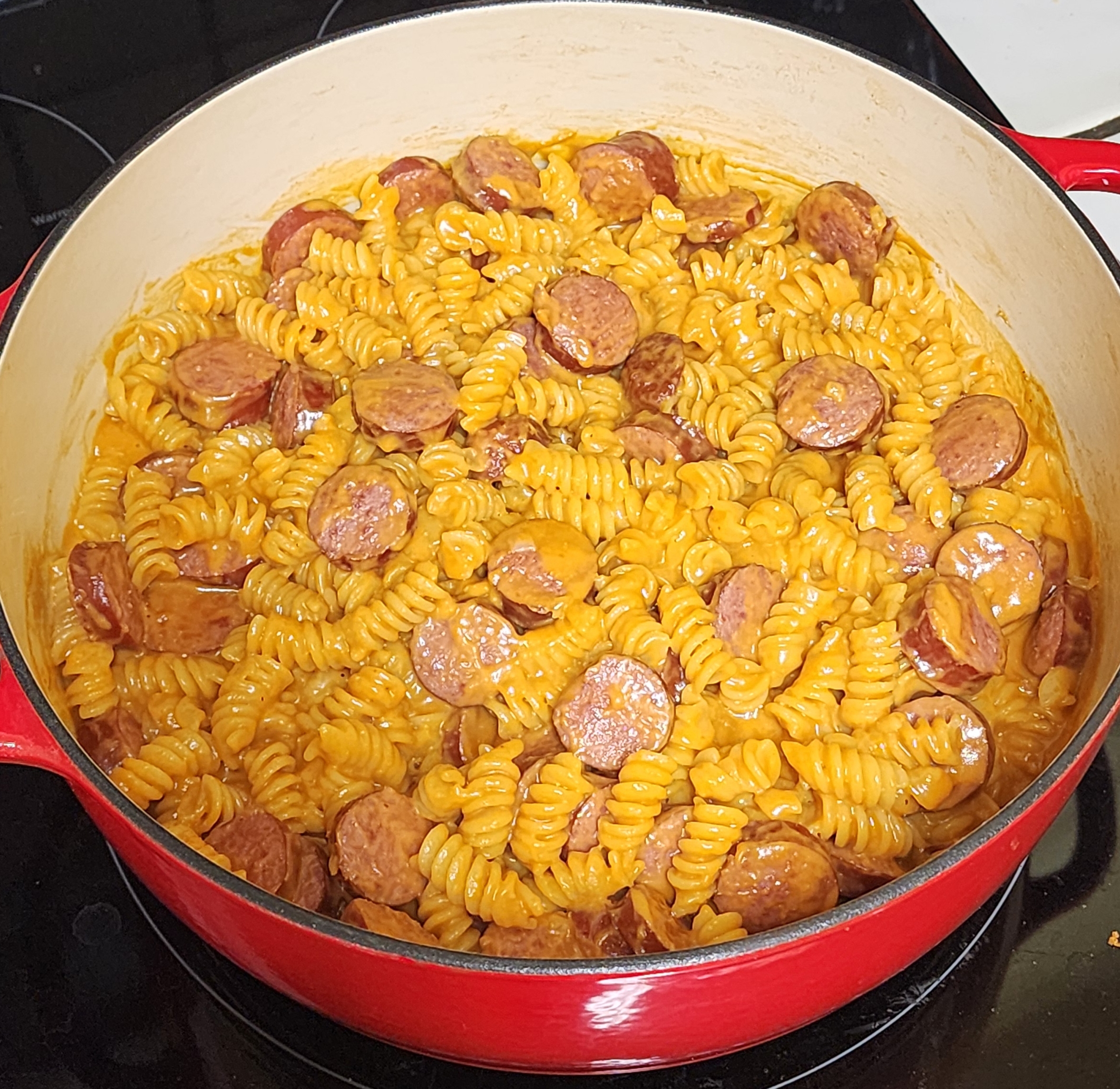 Honey BBQ Sausage Pasta | Mike Tries a New Recipe