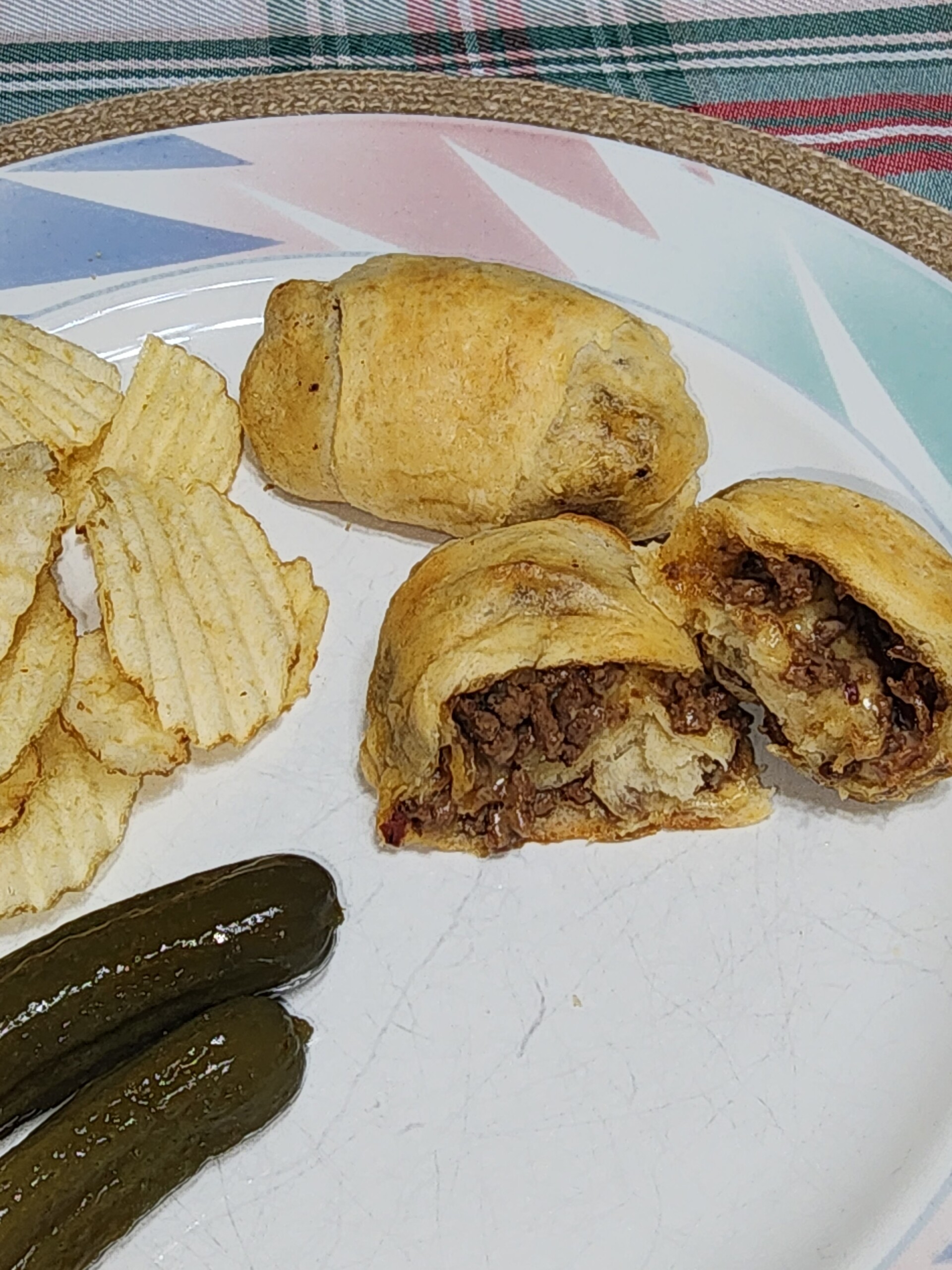 Bacon Cheeseburger Pockets | Mike Tries a New Recipe